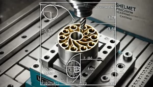 machining investment casting.